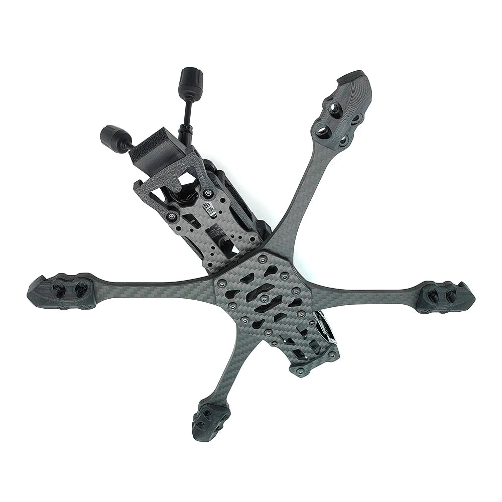 PhiSital Mark5 X/DC O4 Pro 5" FPV Frame Kit – Carbon Fiber Freestyle Racing Drone for DIY Builds