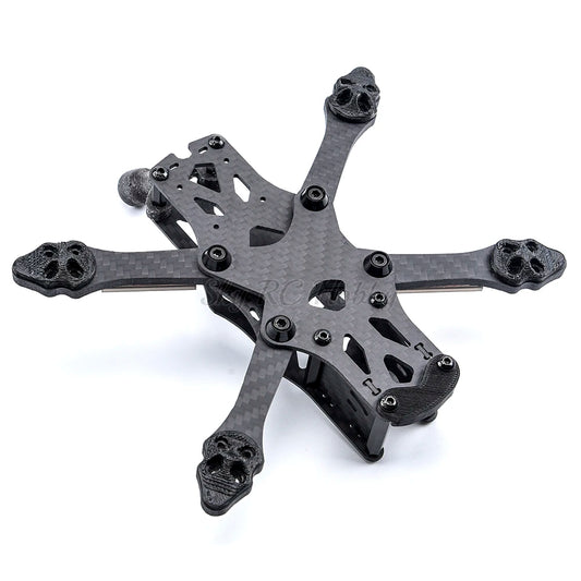 Apex-Style FPV Racing Drones 3"/4" Carbon Fiber Frame Kit – 150mm / 195mm Wheelbase with 4mm Arms for