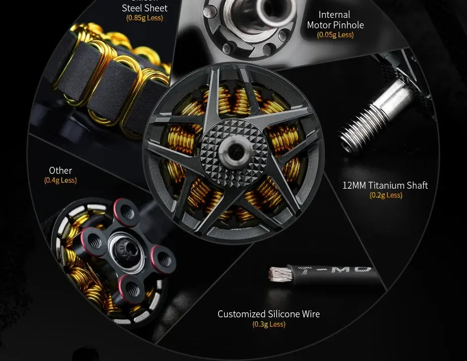 T-Motor F60 Pro IV V2.0 1950KV 4-6S Brushless Motor for RC Drone FPV Racing