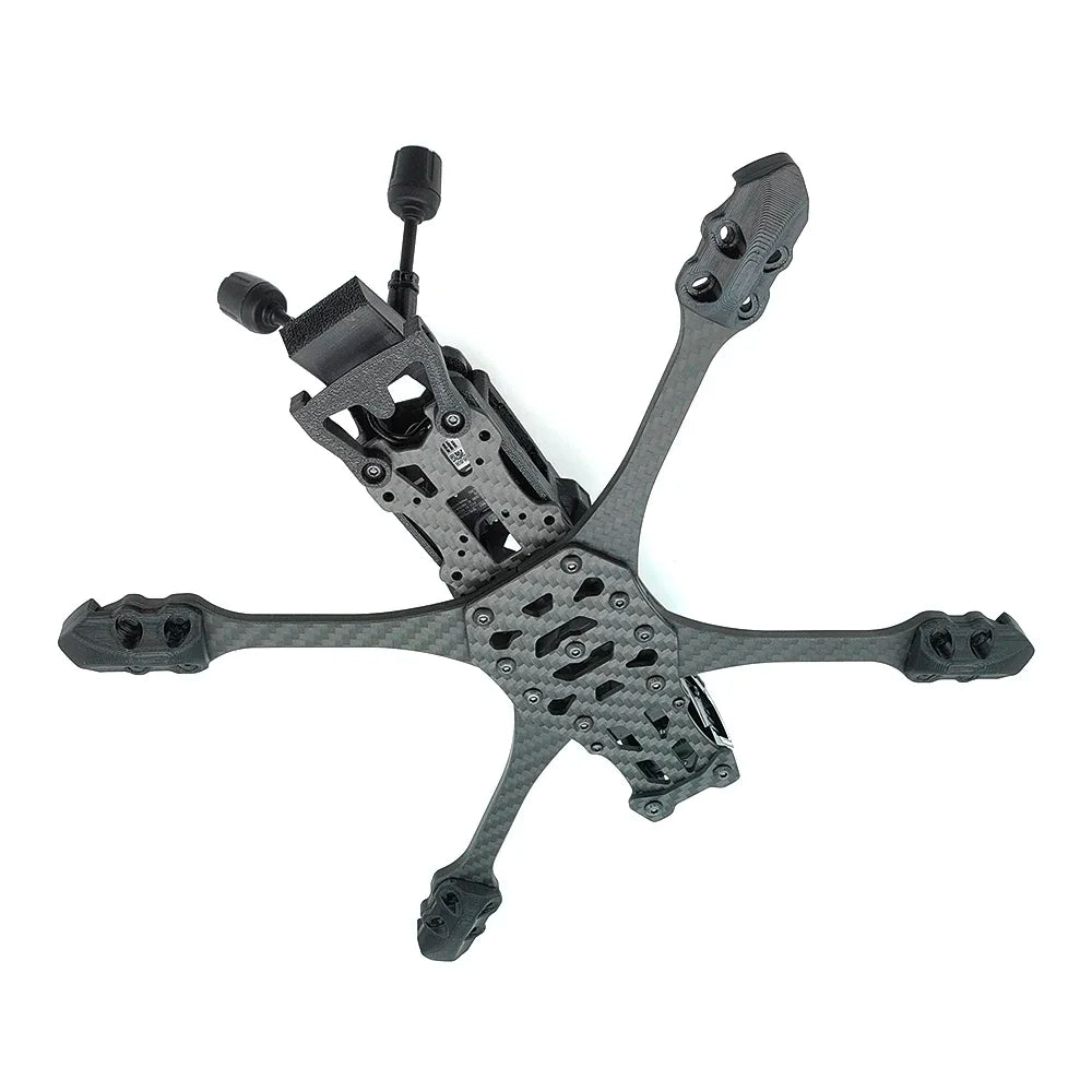PhiSital Mark5 DC/X O4 Pro 5-Inch FPV Frame Kit β Carbon Fiber Freestyle & Racing Drone Frame | DJI O4 Ready