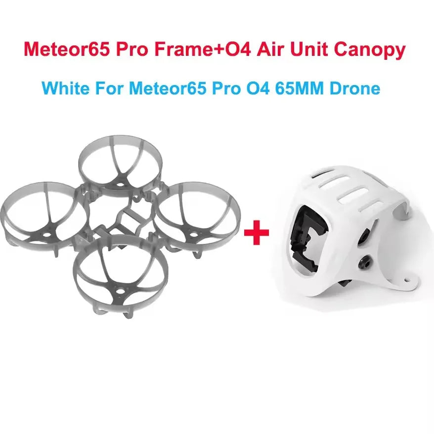 65mm / 75mm Frame Kit for BETAFPV Meteor65 Pro / Meteor75 Pro – Compatible with O4 Air Unit & Camera Canopy