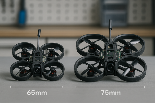 65mm vs 75mm Whoop Drones: Which Size is Right for You?