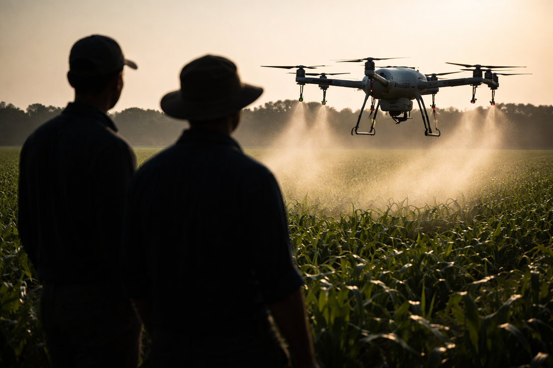 Agriculture Revolution Happening Above Your Crops