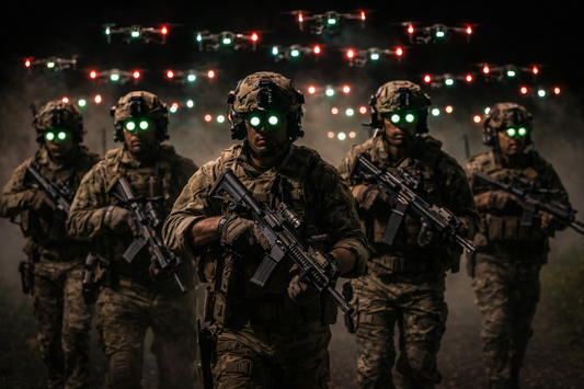 Drones and soldiers best friends