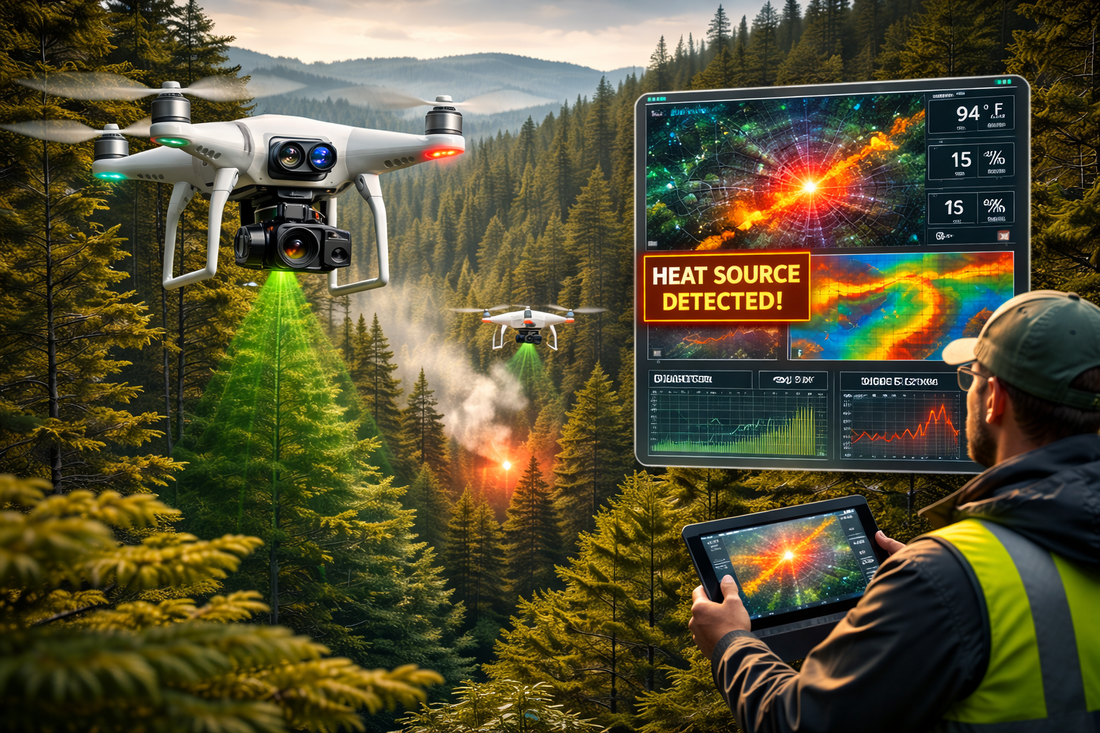 How UAV Technology Is Becoming the First Line of Defense Against Wildfires