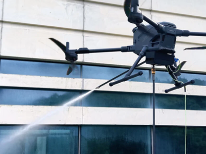 Precision Cleaning drones