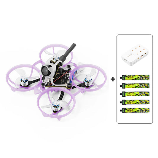 BETAFPV Air65 II Racing Edition with 5 LAVA 320mAh batteries and 6-port charger