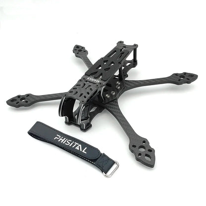 PhiSital Mark5 DC/X O4 Pro 5-Inch FPV Frame Kit – Carbon Fiber Freestyle & Racing Drone Frame | DJI O4 Ready