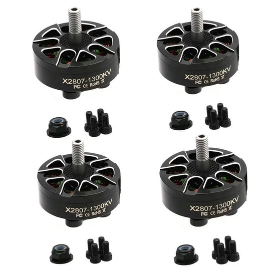 X2807 Brushless Motor (4PCS) – 1300KV / 1700KV for 7” Long Range & Freestyle
