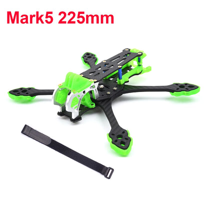 MARK5 5" FPV Carbon Fiber Frame – 225mm Wheelbase for HD Air Unit, Vista & Analog Builds