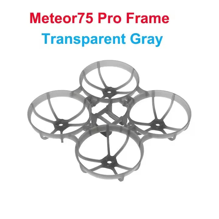 65mm / 75mm Frame Kit for BETAFPV Meteor65 Pro / Meteor75 Pro – Compatible with O4 Air Unit & Camera Canopy