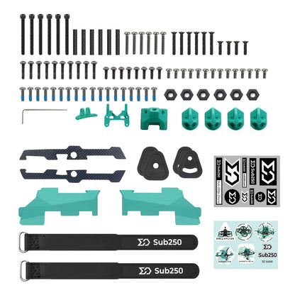 Sub250 Oasisfly30 (OF30) 3" FPV Frame – Ultralight Replaceable Frame Kit for Sub-250g Drones