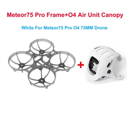 65mm / 75mm Frame Kit for BETAFPV Meteor65 Pro / Meteor75 Pro – Compatible with O4 Air Unit & Camera Canopy