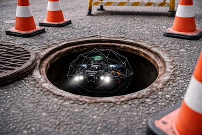 Confined Space Inspection Drone (Caged Design)